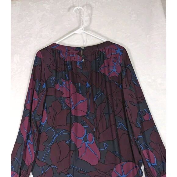 Loft blouse MSRP $59 see Photos For Measurements Polyester Easy Care Bust 44" - Picture 6 of 12
